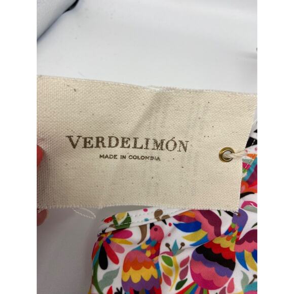 NWT‎ Verdelimon Swim Top Medium 286116 Izamal Printed Birds Wrap Strap $177 - Picture 5 of 16